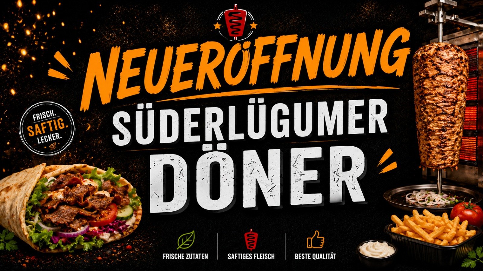 Ofenfrische Pizza Spezialität