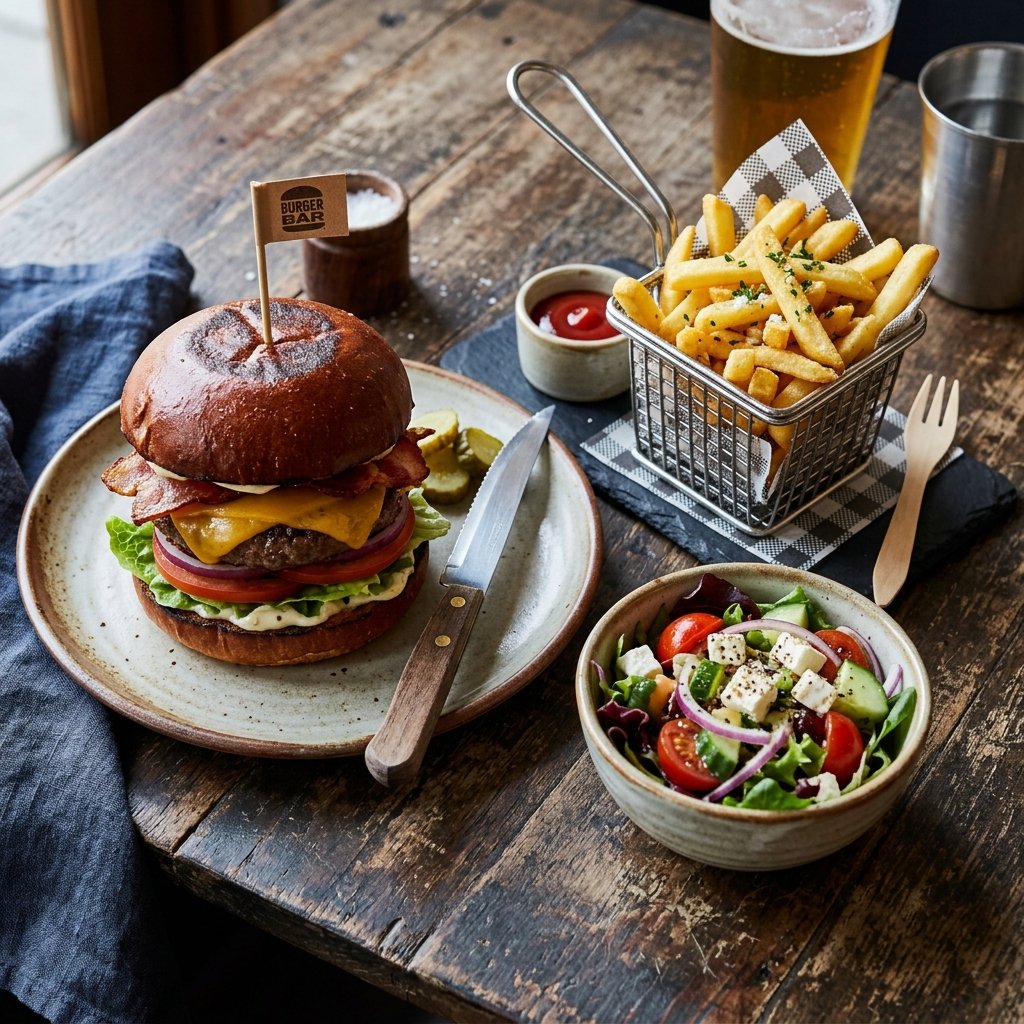 Burger & Fries